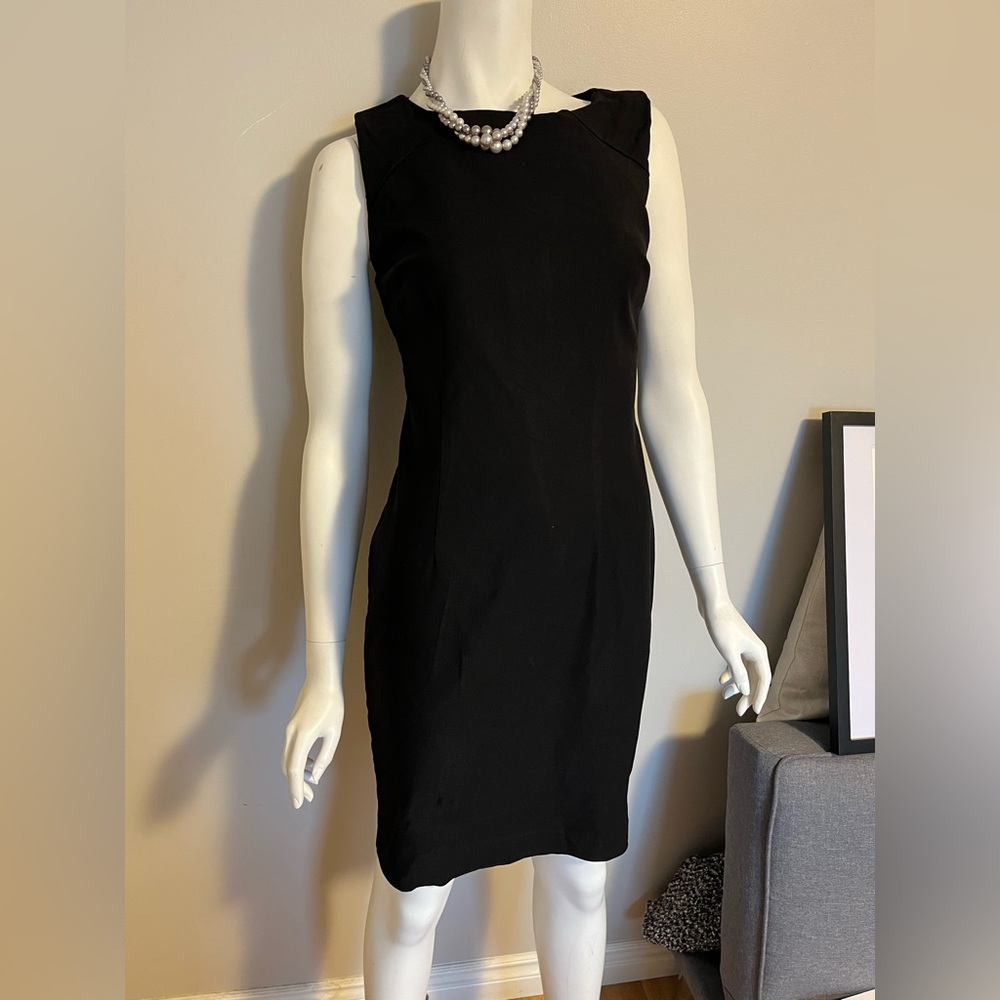 RW&Co black dress with stretch